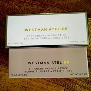 Westman Atelier blush stick and lip suede NEW